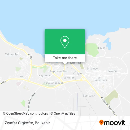 Zıyafet Cıgkofte map