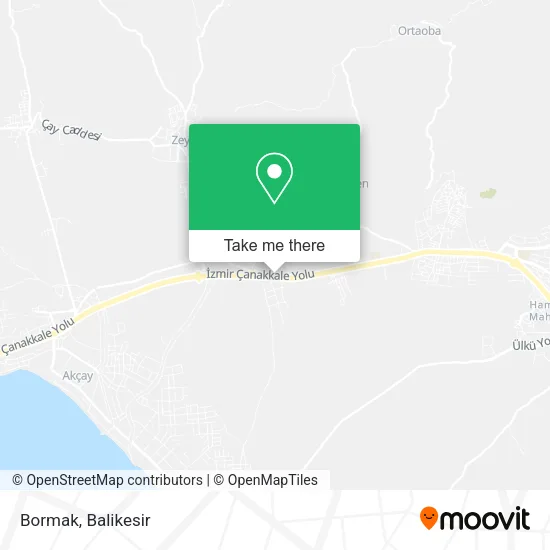 Bormak map