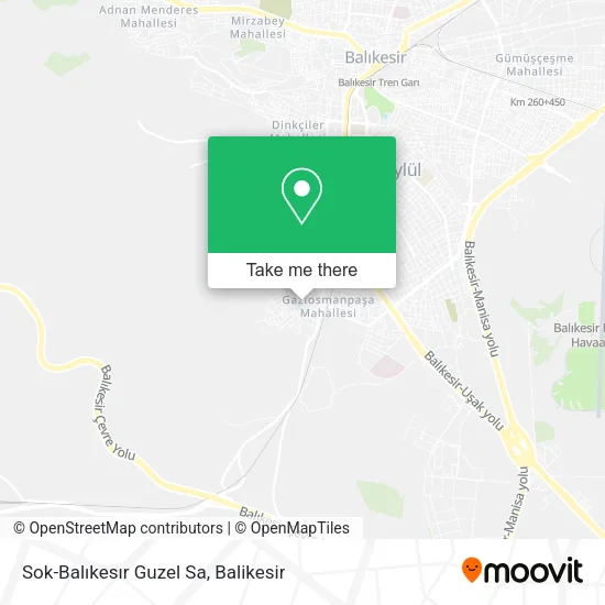 Sok-Balıkesır Guzel Sa map
