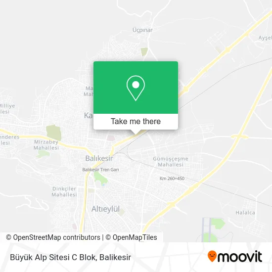 Büyük Alp Sitesi C Blok map