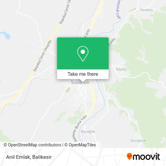 Anil Emlak map