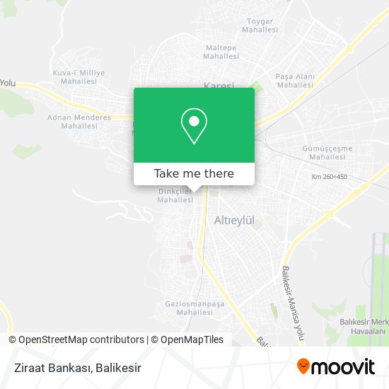 Ziraat Bankası map