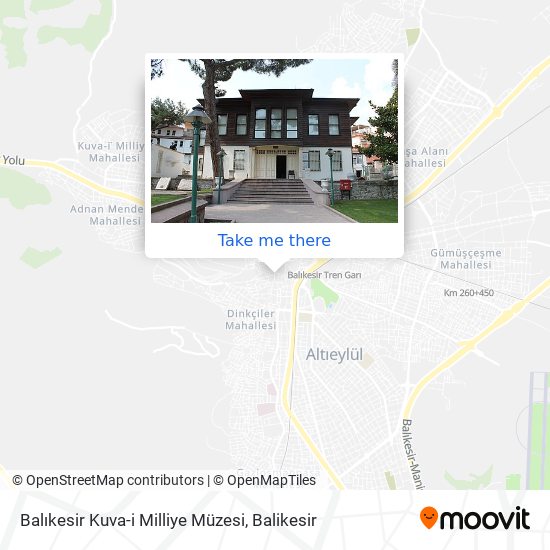 Balıkesir Kuva-i Milliye Müzesi map