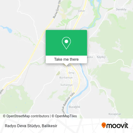Radyo Deva Stüdyo map