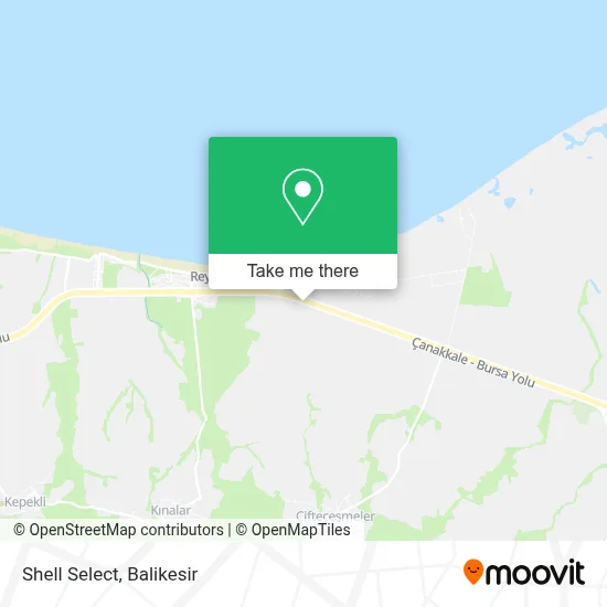 Shell Select map