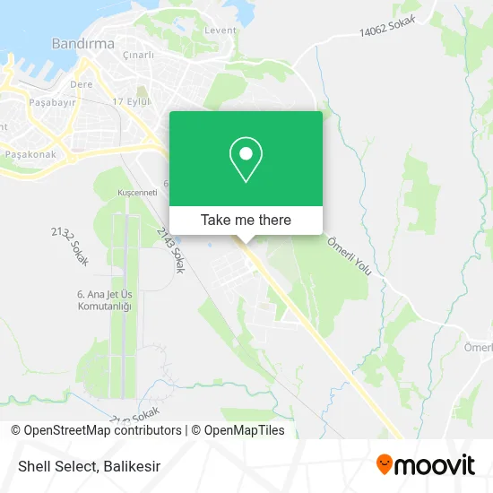 Shell Select map