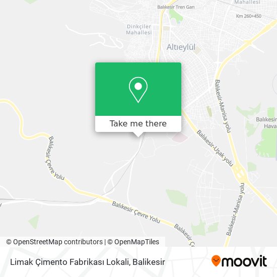 Limak  Çimento Fabrikası Lokali map