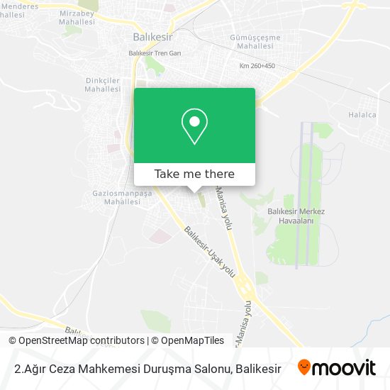 2.Ağır Ceza Mahkemesi Duruşma Salonu map