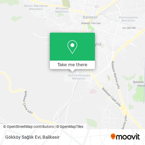 Gökköy Sağlık Evi map