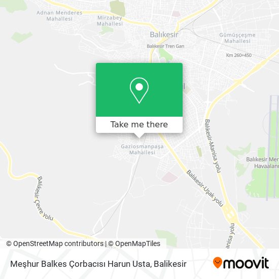 Meşhur Balkes Çorbacısı Harun Usta map