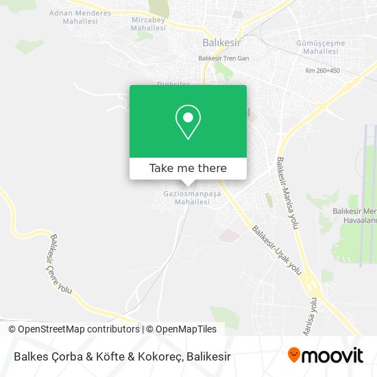 Balkes Çorba & Köfte & Kokoreç map