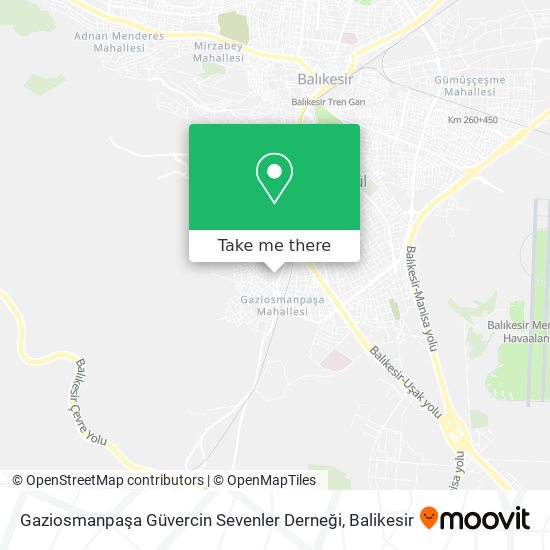 Gaziosmanpaşa Güvercin Sevenler Derneği map