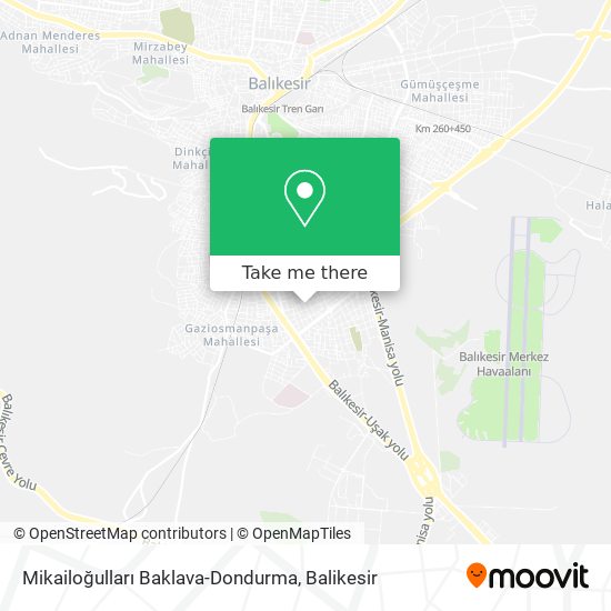 Mikailoğulları Baklava-Dondurma map