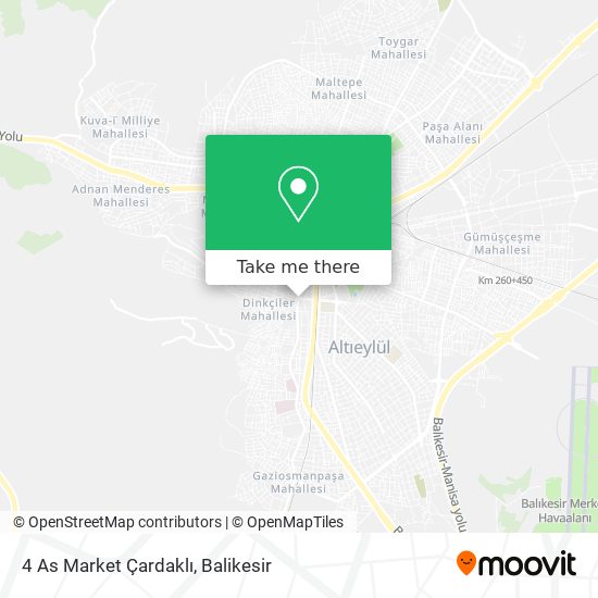 4 As Market Çardaklı map