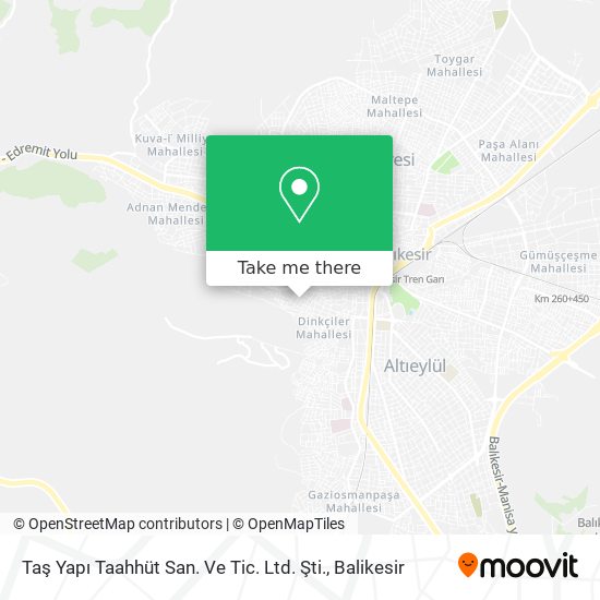 Taş Yapı Taahhüt San. Ve Tic. Ltd. Şti. map