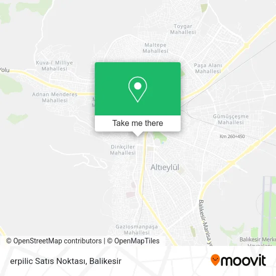 erpilic Satıs Noktası map