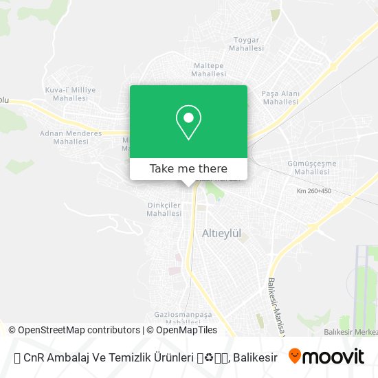 🎁 CnR Ambalaj Ve Temizlik Ürünleri 🚮♻️🇹🇷 map