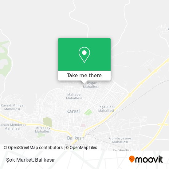 Şok Market map