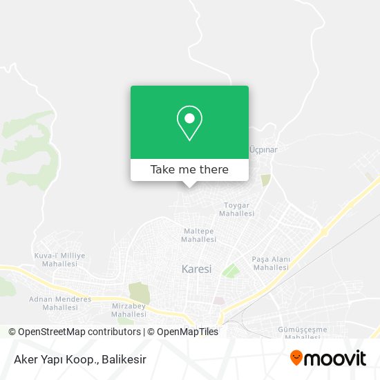 Aker Yapı Koop. map