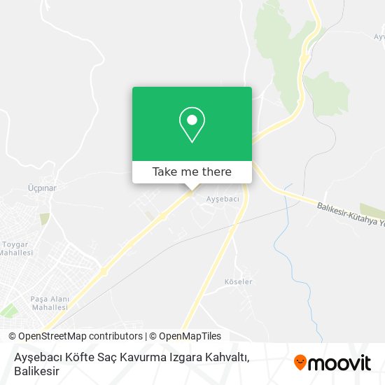 Ayşebacı Köfte Saç Kavurma Izgara Kahvaltı map