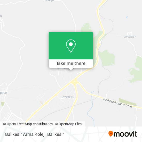 Balıkesir Arma Koleji map