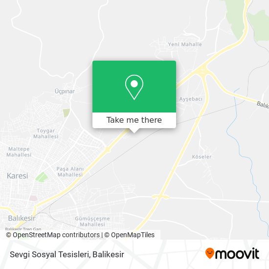 Sevgi Sosyal Tesisleri map