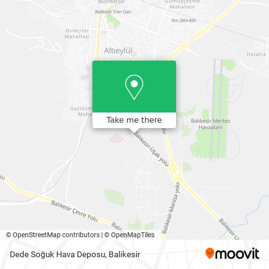 Dede Soğuk Hava Deposu map