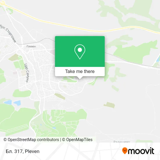 Карта Бл. 317