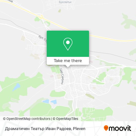 Драматичен Театър Иван Радоев map