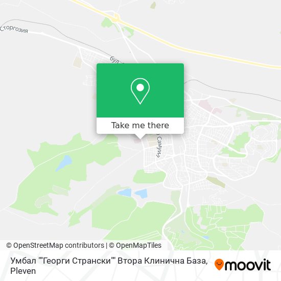 Умбал ""Георги Странски"" Втора Клинична База map
