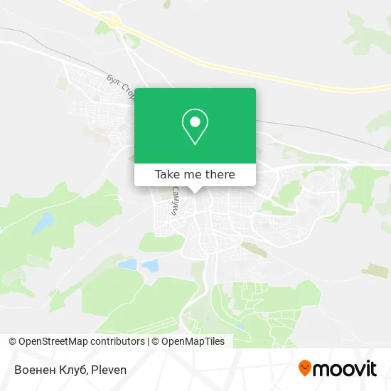 Карта Военен Клуб