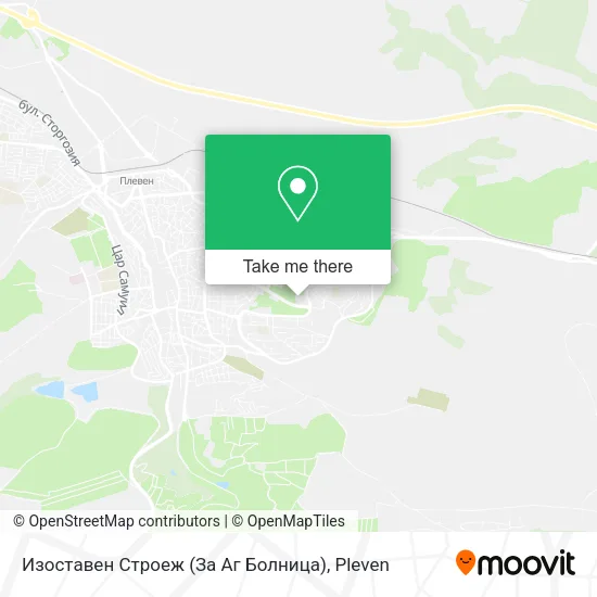 Карта Изоставен Строеж (За Аг Болница)