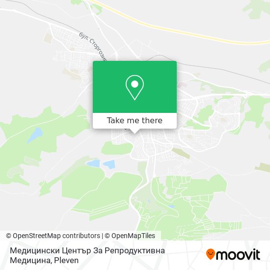 Медицински Център За Репродуктивна Медицина map