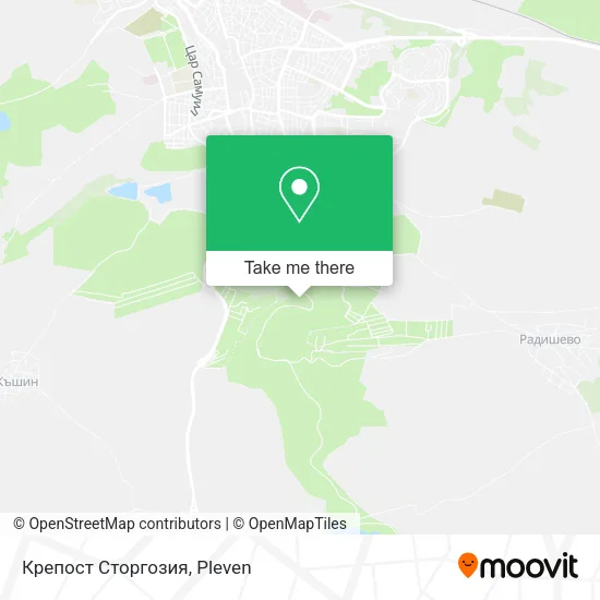 Карта Крепост Сторгозия