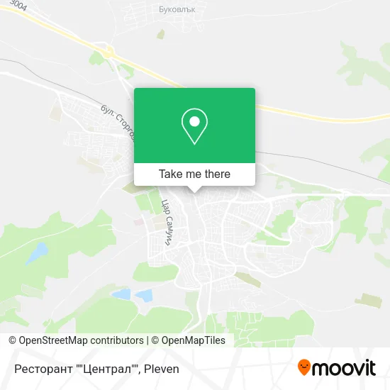 Карта Ресторант ""Централ""