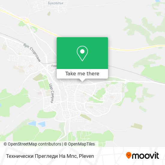 Карта Технически Прегледи На Мпс