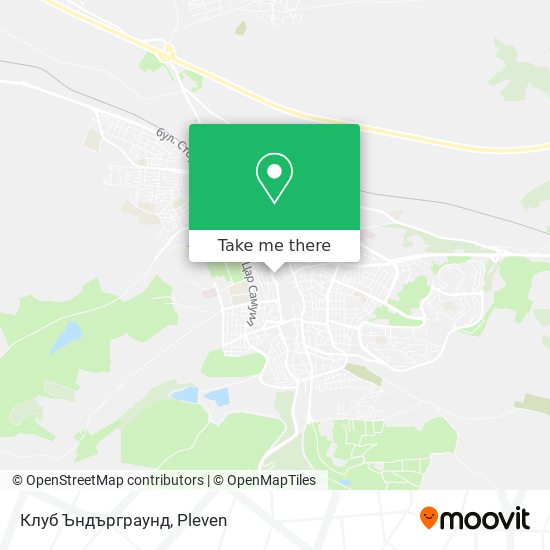 Клуб Ъндърграунд map