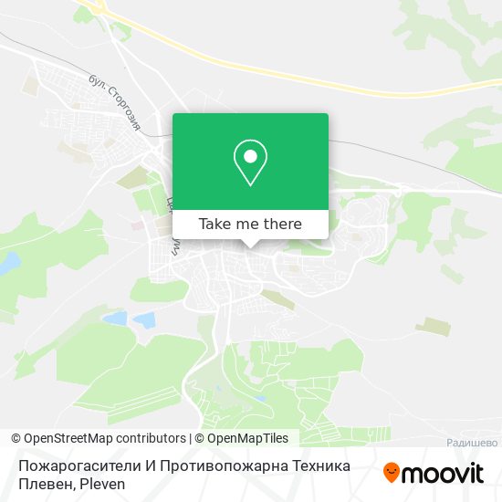 Карта Пожарогасители И Противопожарна Техника Плевен