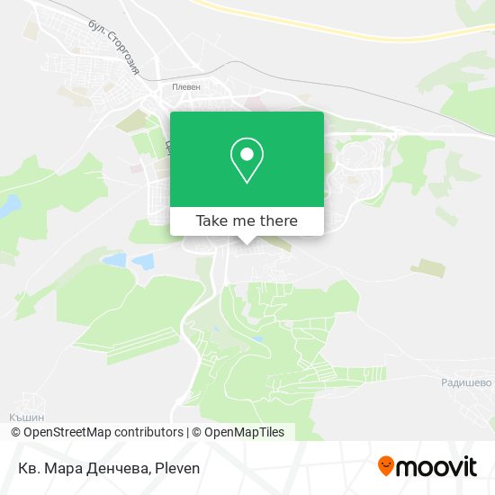 Кв. Мара Денчева map
