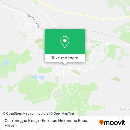 Счетоводна Къща - Евгения Николова Еоод map