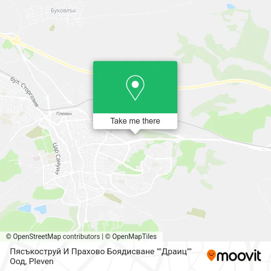 Карта Пясъкоструй И Прахово Боядисване ""Драиц"" Оод
