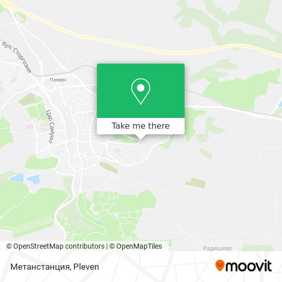 Метанстанция map