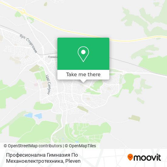 Карта Професионална Гимназия По Механоелектротехника