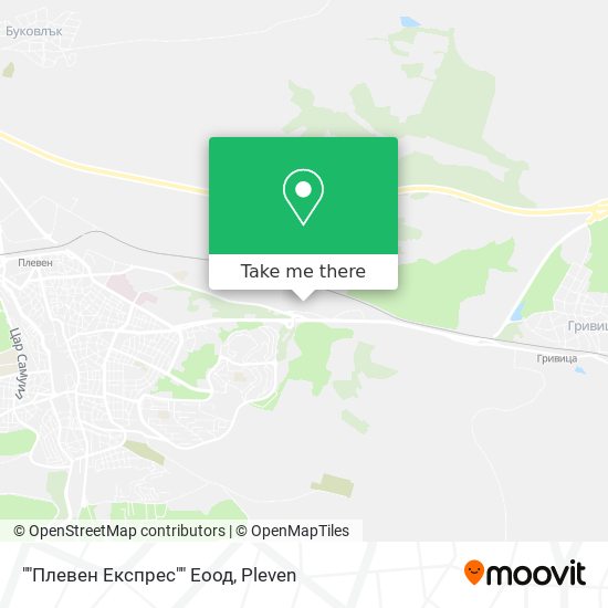 ""Плевен Експрес"" Еоод map