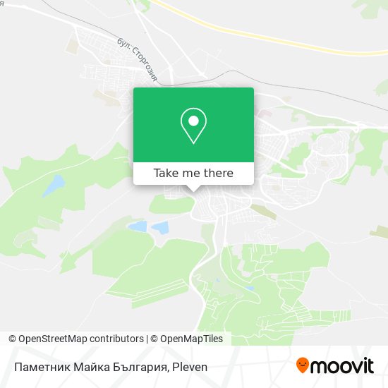 Паметник Майка България map