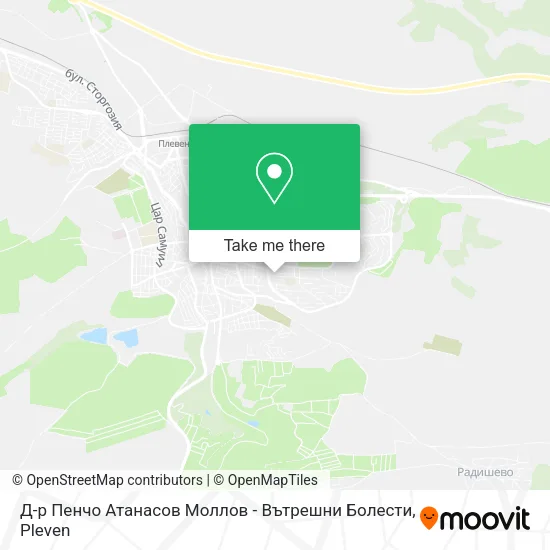 Карта Д-р Пенчо Атанасов Моллов - Вътрешни Болести