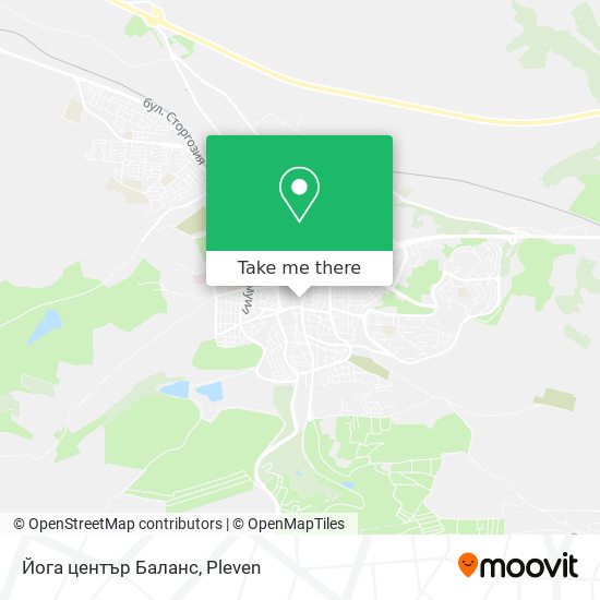 Йога център Баланс map