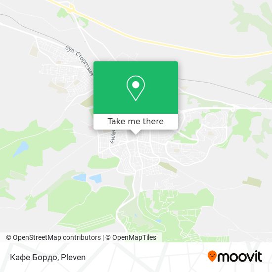 Кафе Бордо map