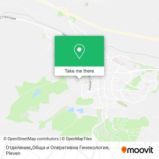 Карта Отделение„Обща и Оперативна Гинекология