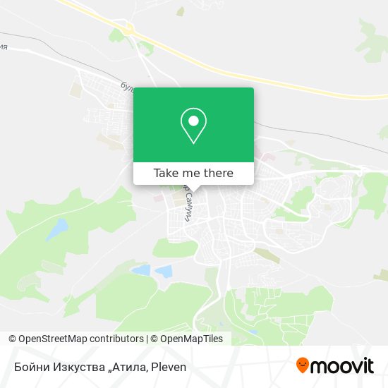 Бойни Изкуства „Атила map